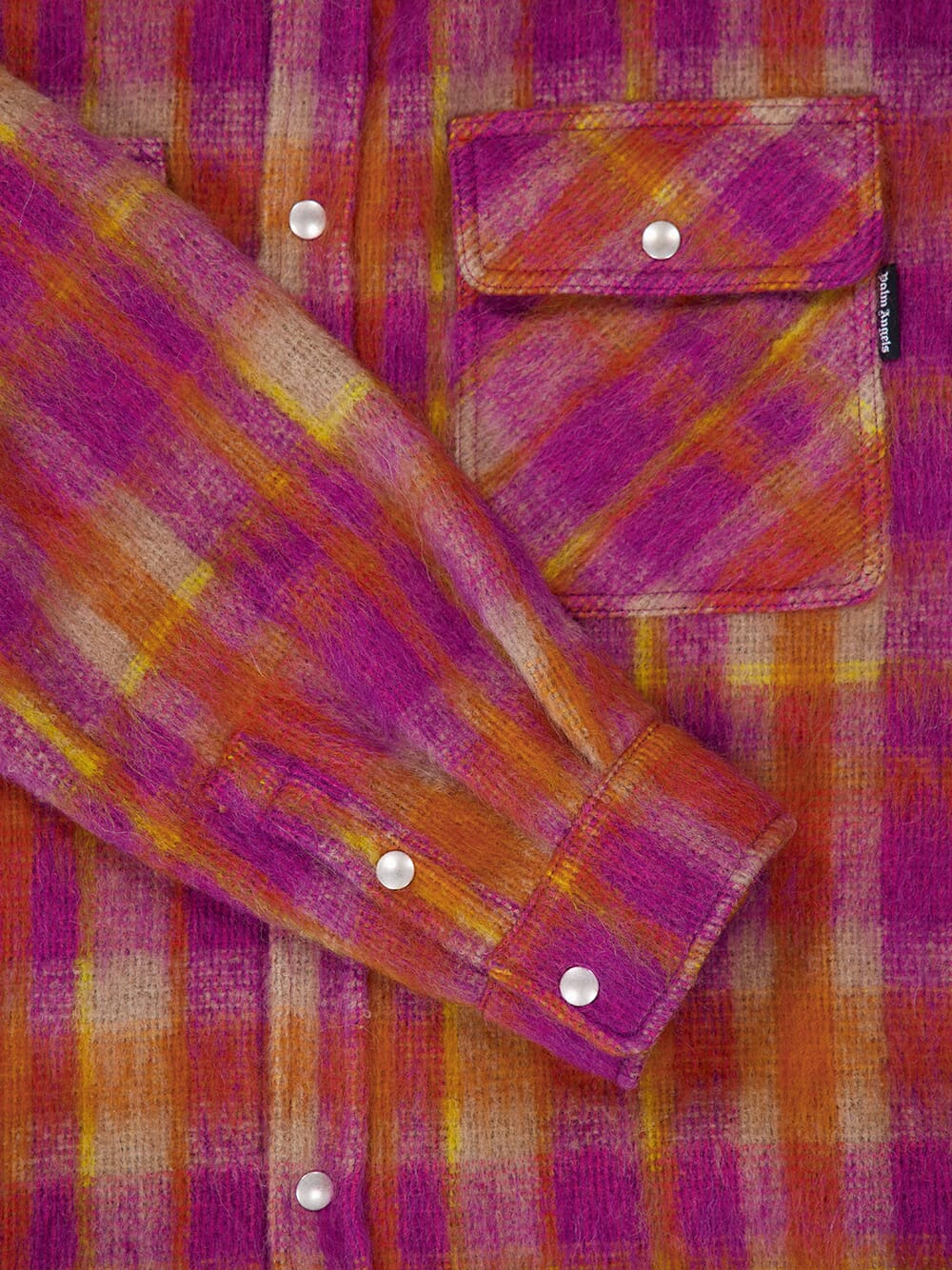 Wool Check Shirt - Image 4