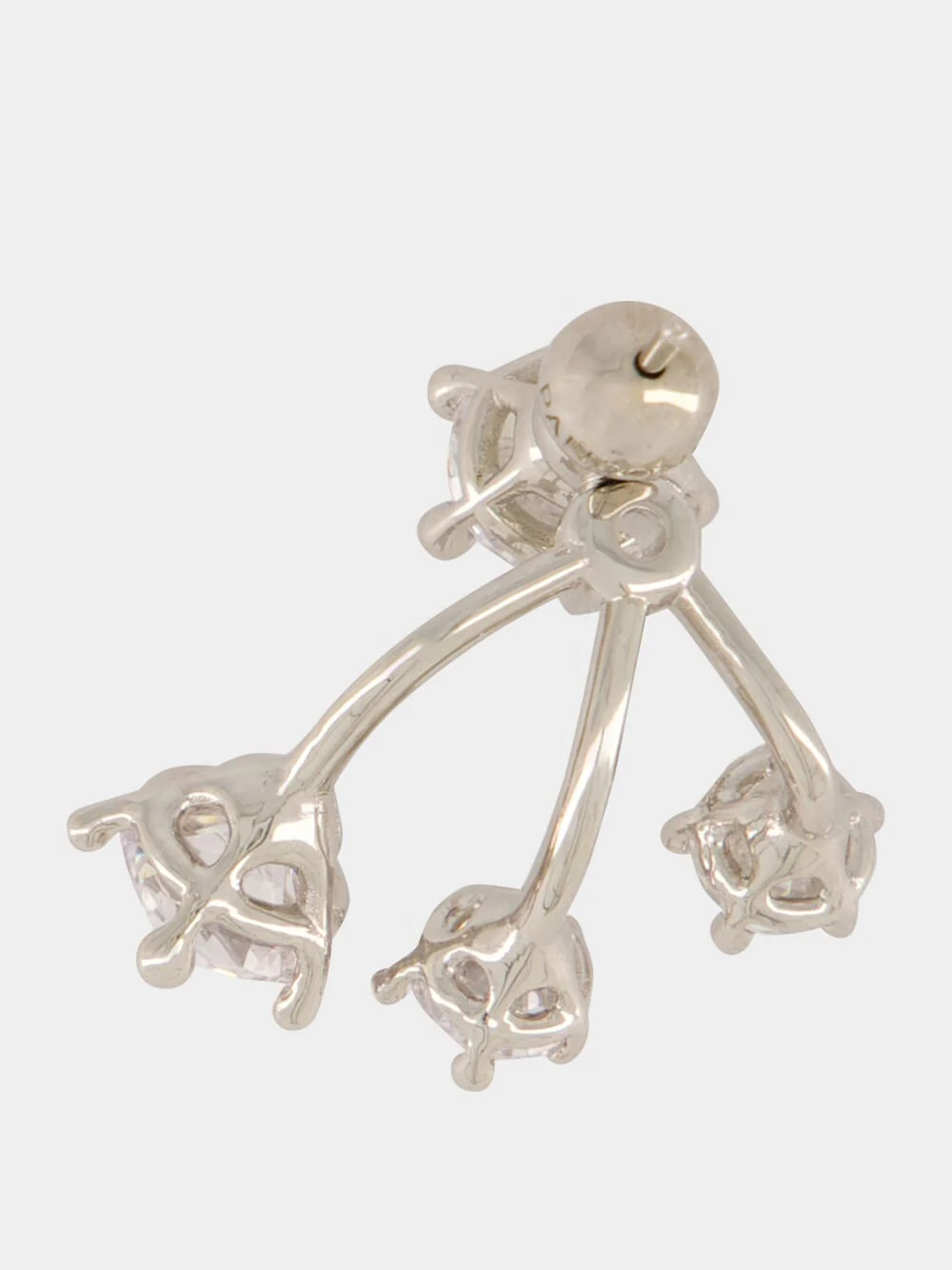 Silver Constellation Cluster Earrings - Image 4
