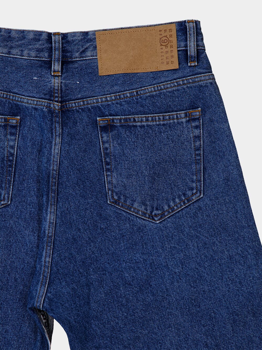 Panelled Mid-Rise Cotton Jeans - Image 7