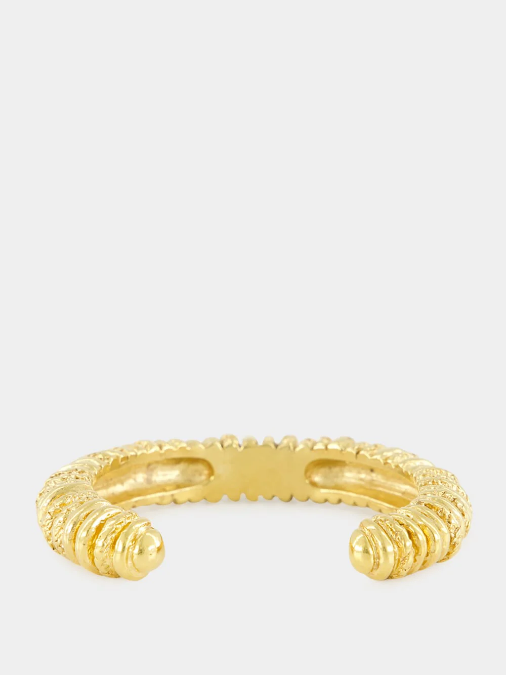 18kt Gold Plated Capital Statement Bracelet - Image 3
