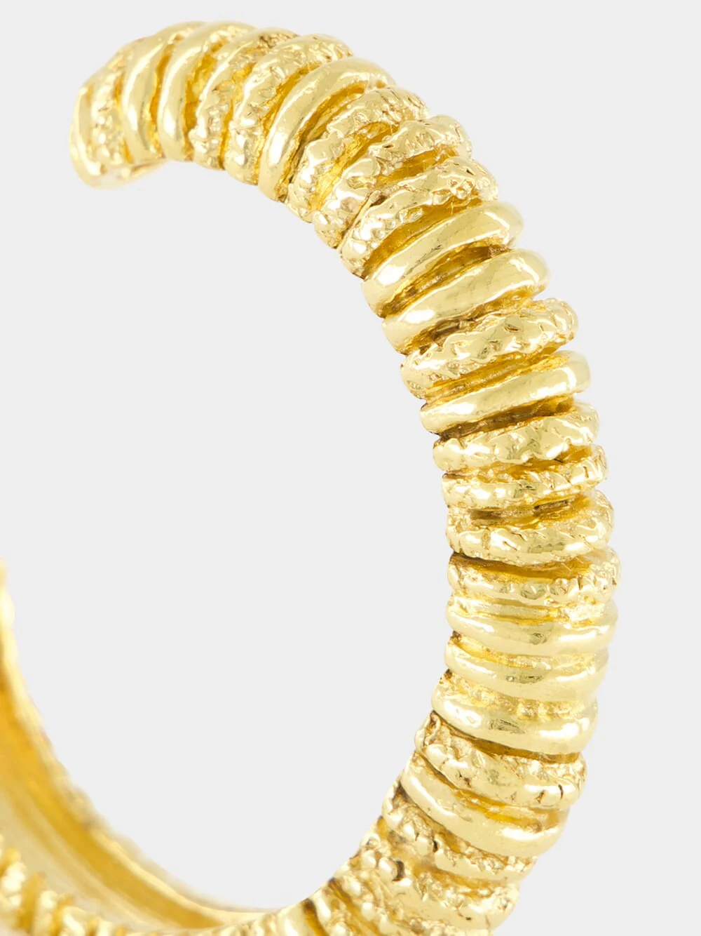 18kt Gold Plated Capital Statement Bracelet - Image 4