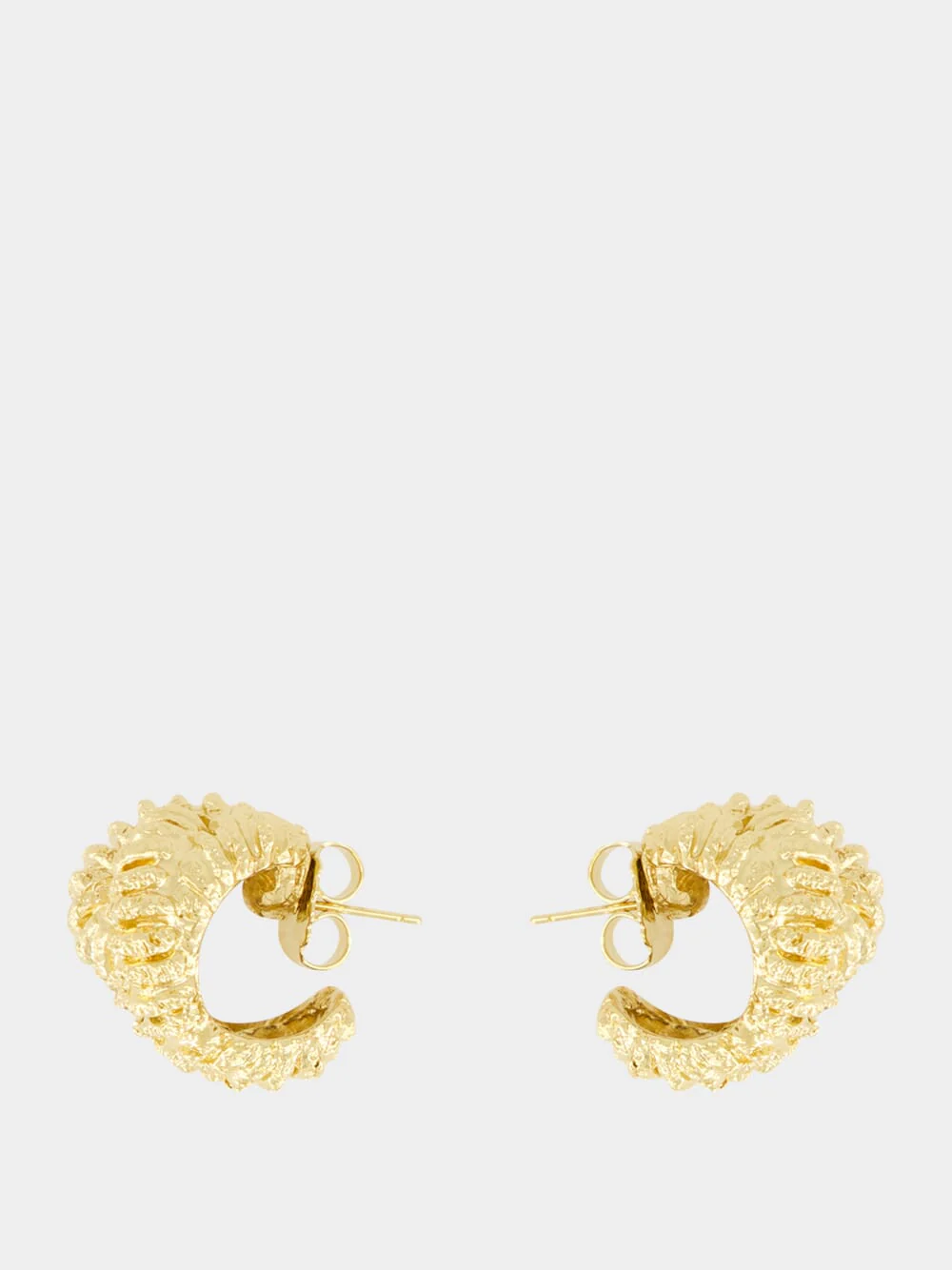 18kt Gold Plated Talisman Earrings - Image 2