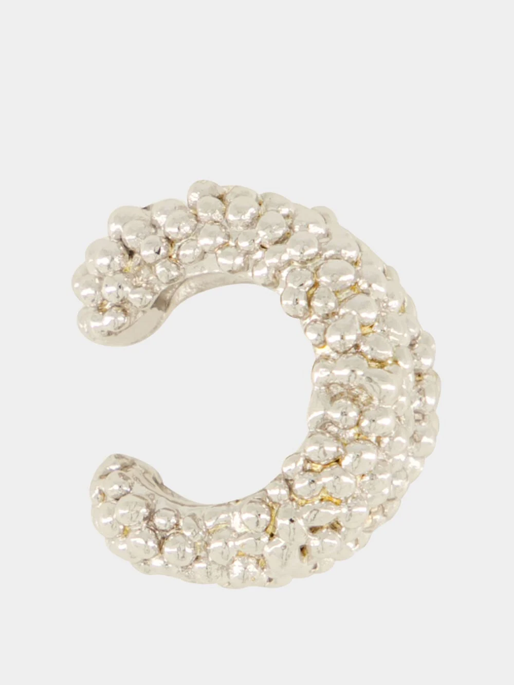 Duo Simone Ear Cuff Rhodium Plated - Image 2