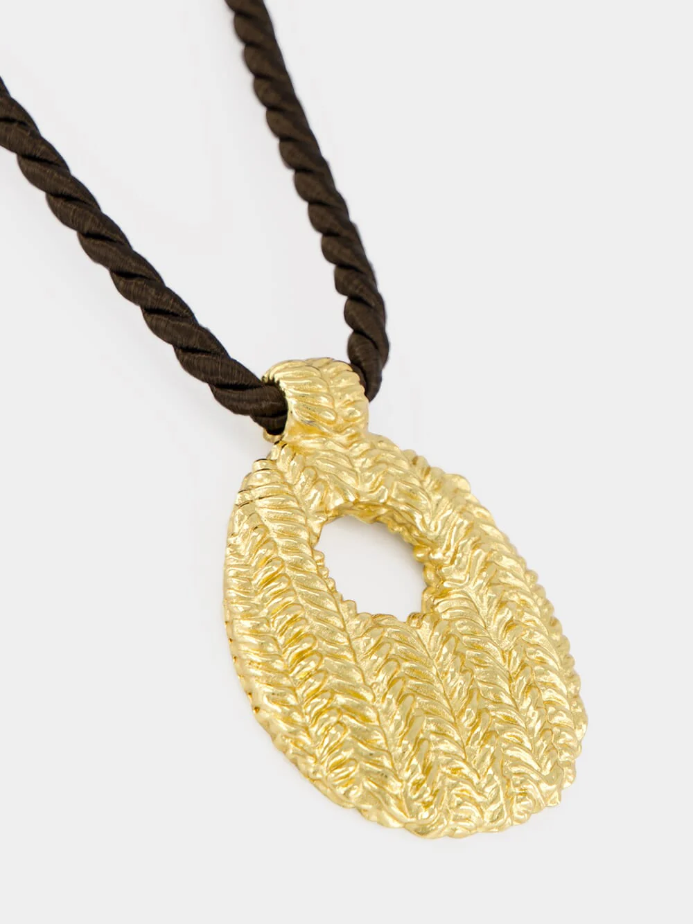 Gold Manuela Pendant Necklace - Image 3