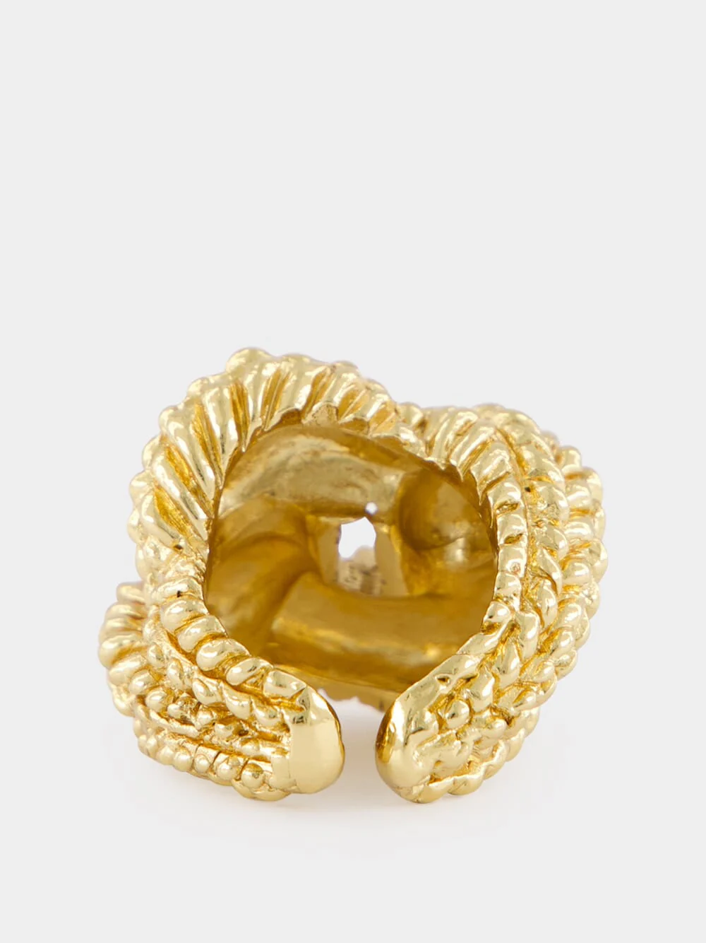 Knot Ring in 18K Gold Plated Pewter - Image 3