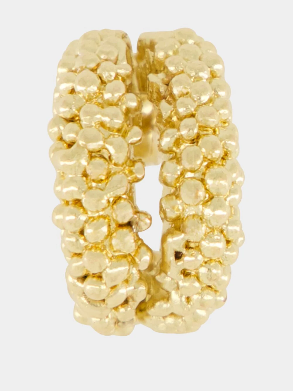 Simone 18k Gold-Plated Textured Ear Cuff