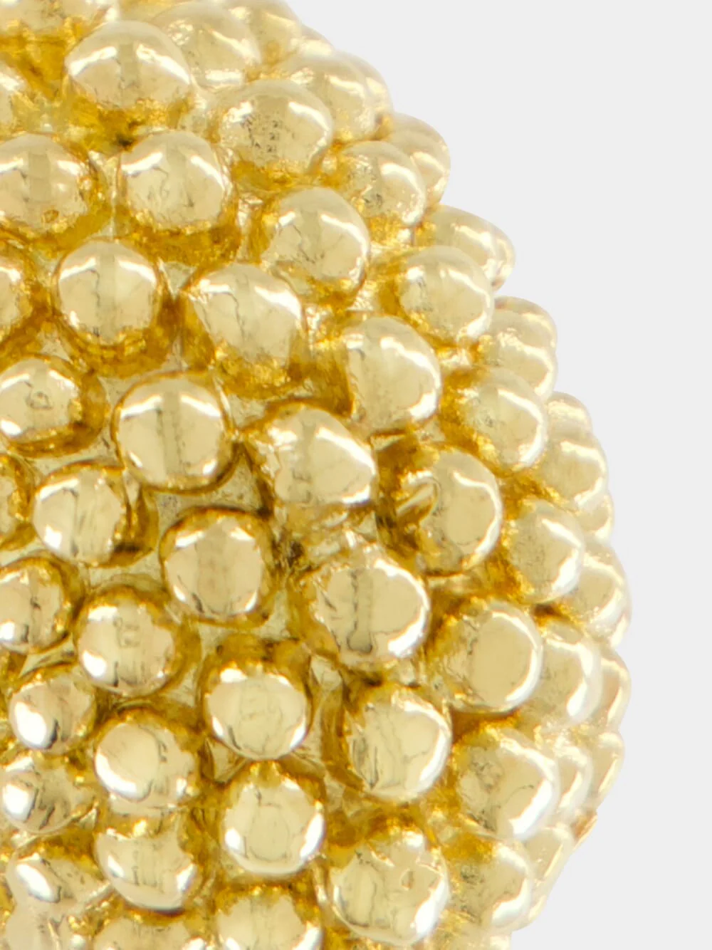 Simone 18k Gold-Plated Textured Earrings - Image 3