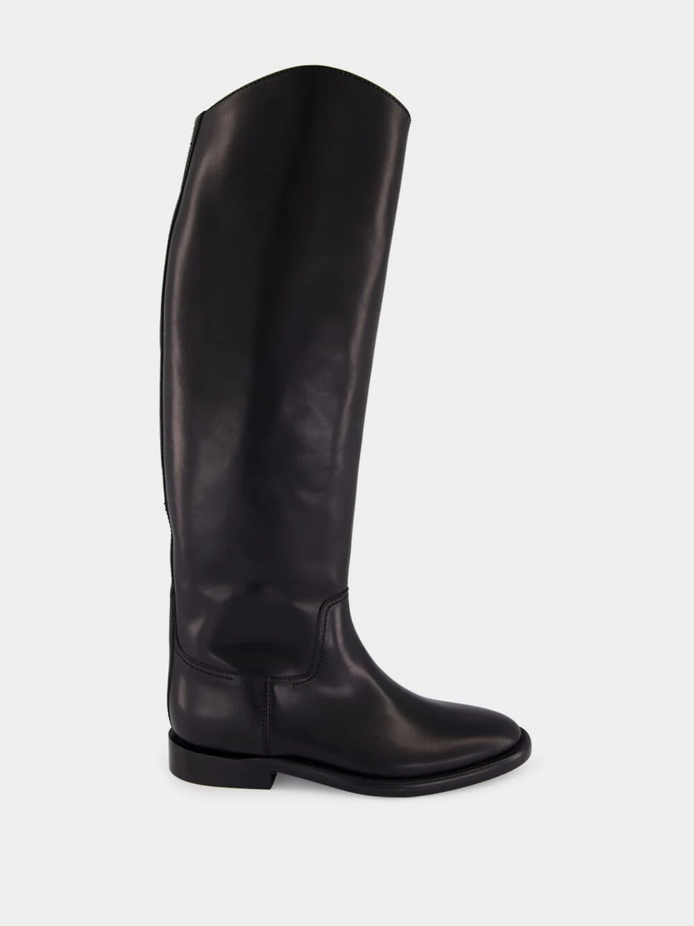 Black Idaho 20 Leather Knee-High Boots