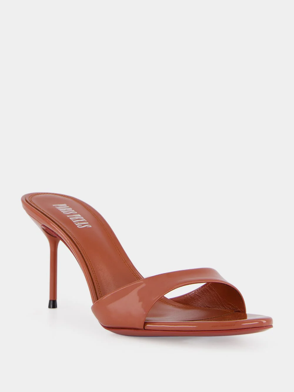 Desert Rose 70 Patent Leather Lidia Mules - Image 2