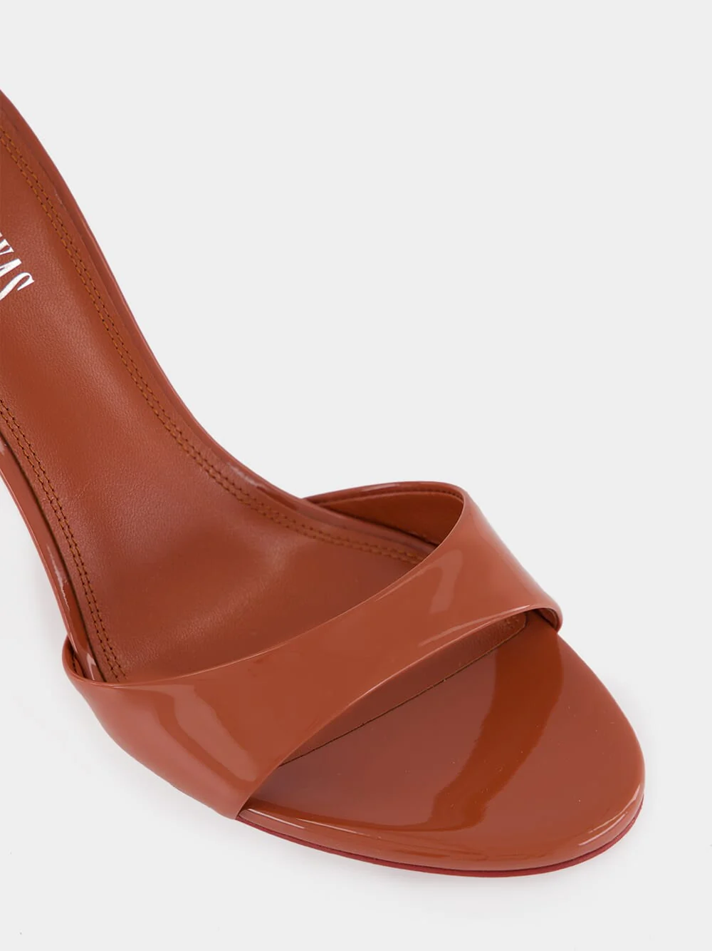 Desert Rose 70 Patent Leather Lidia Mules - Image 7