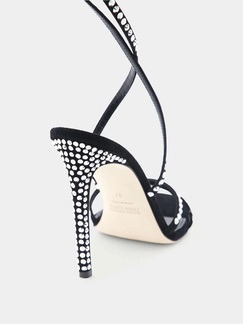 Holly Zoe 105mm Leather Sandals - Image 5