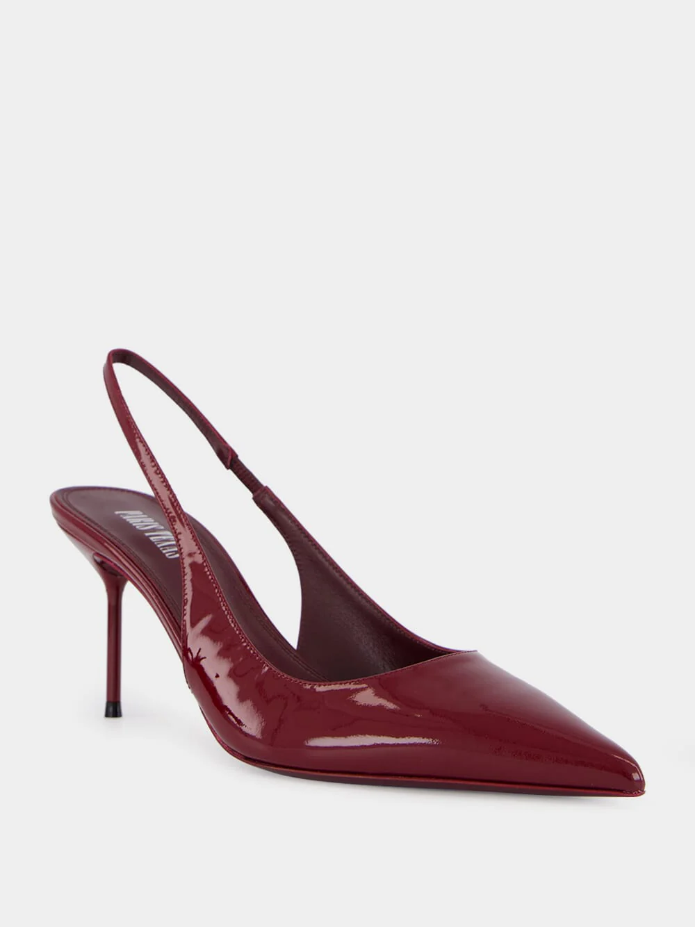 Rouge Lidia Slingback 70 Patent Leather Heels - Image 2