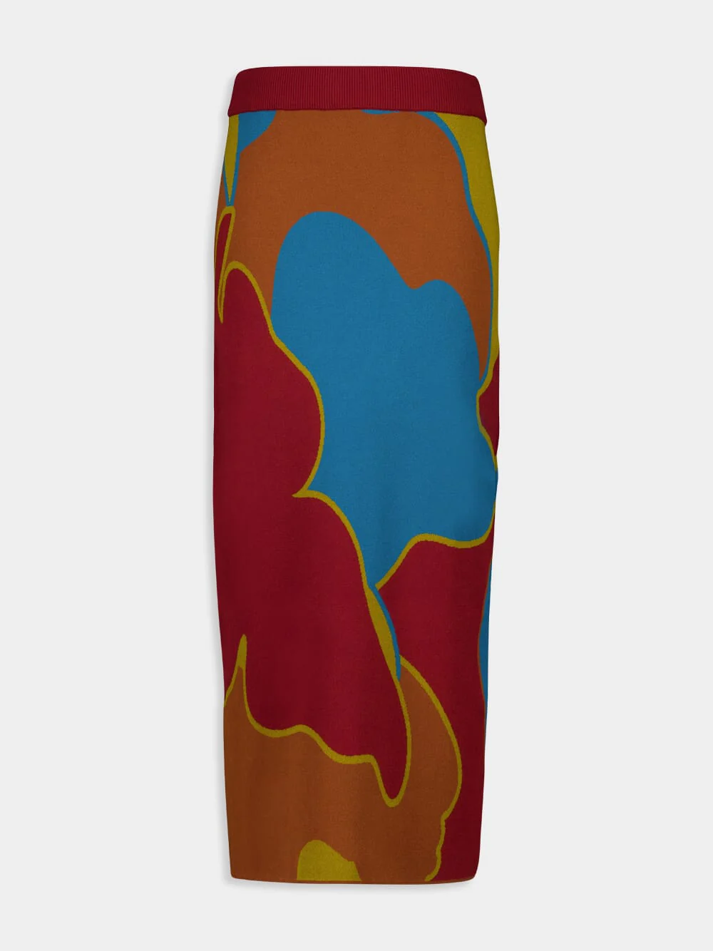 Amanda Caramel Café Jacquard Skirt