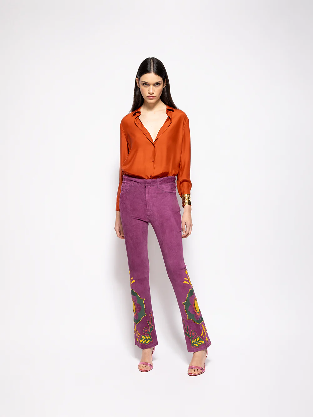 Ametista Cinnamon Stick Silk Shirt - Image 2