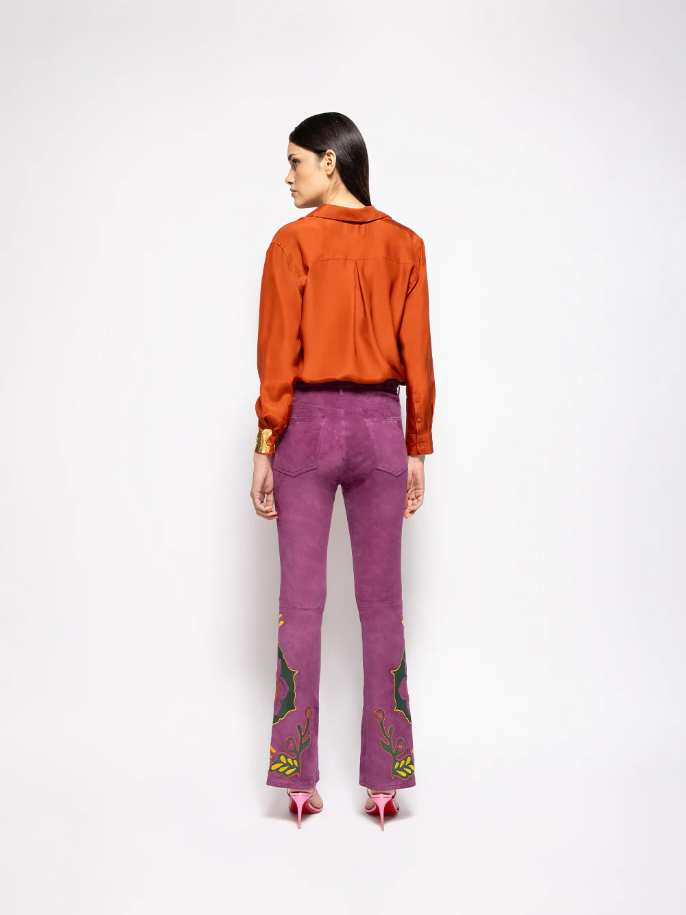 Ametista Cinnamon Stick Silk Shirt - Image 4