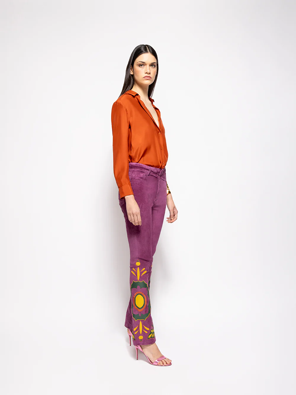 Ametista Cinnamon Stick Silk Shirt - Image 8