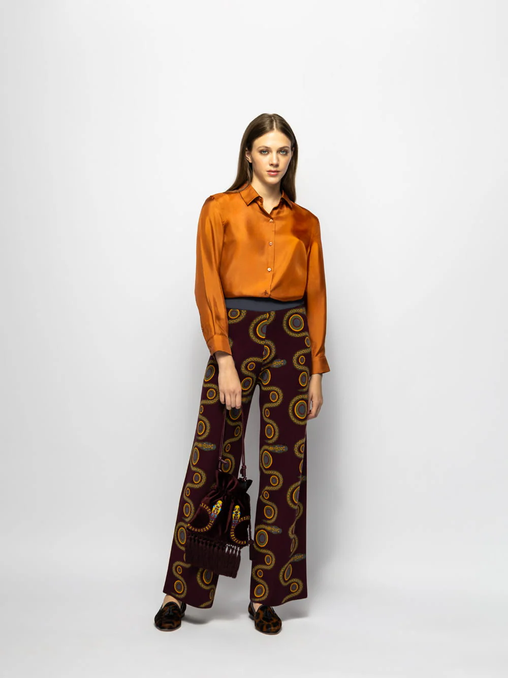 Ametista Cinnamon Stick Silk Shirt - Image 2