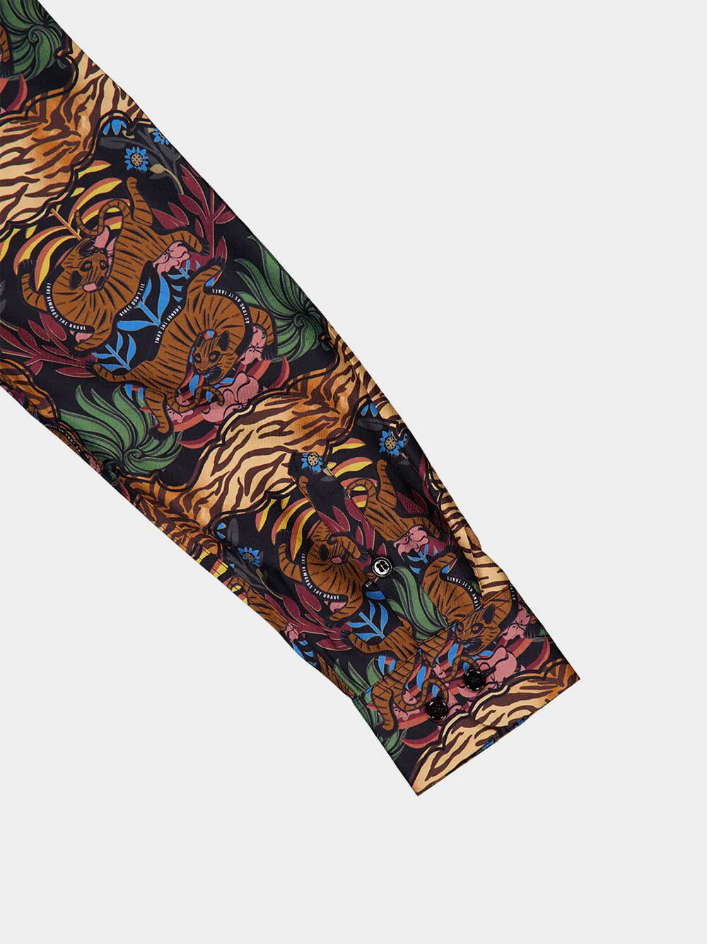 Ametista Dreamframe Print Printed Silk Twill Shirt - Image 7
