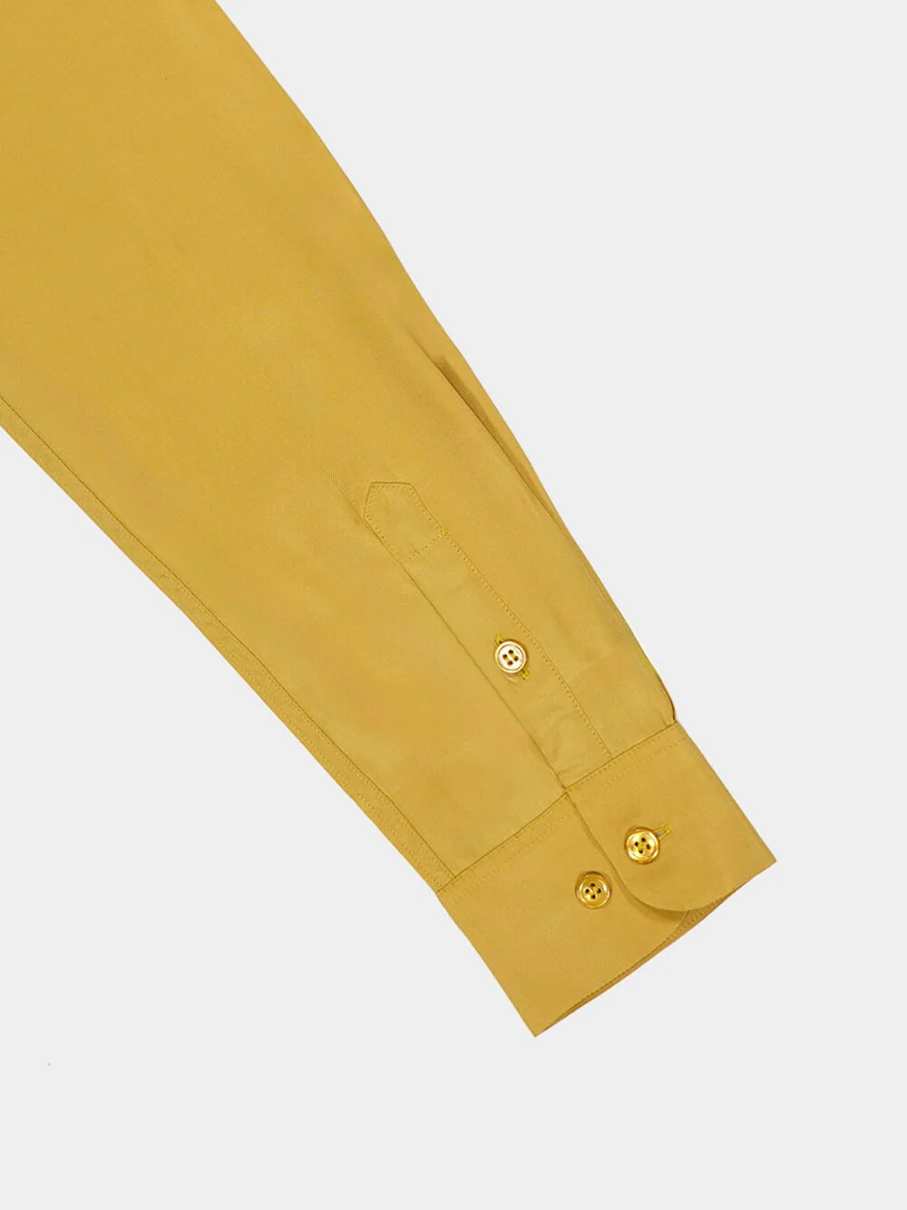 Ametista Ecru Olive Silk Shirt - Image 7