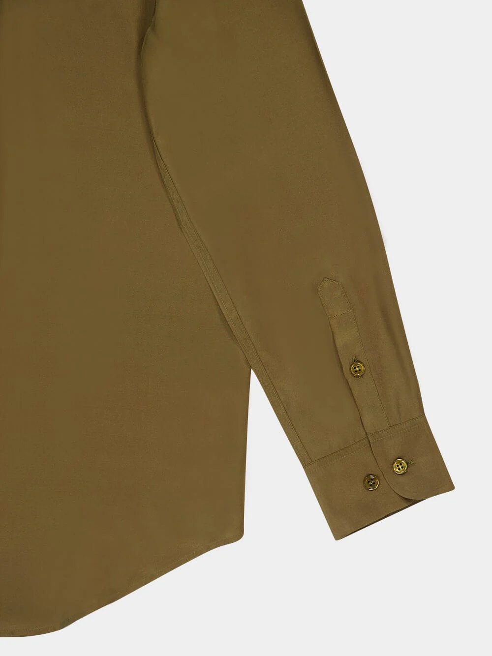 Ametista Fir Green Silk Shirt - Image 7