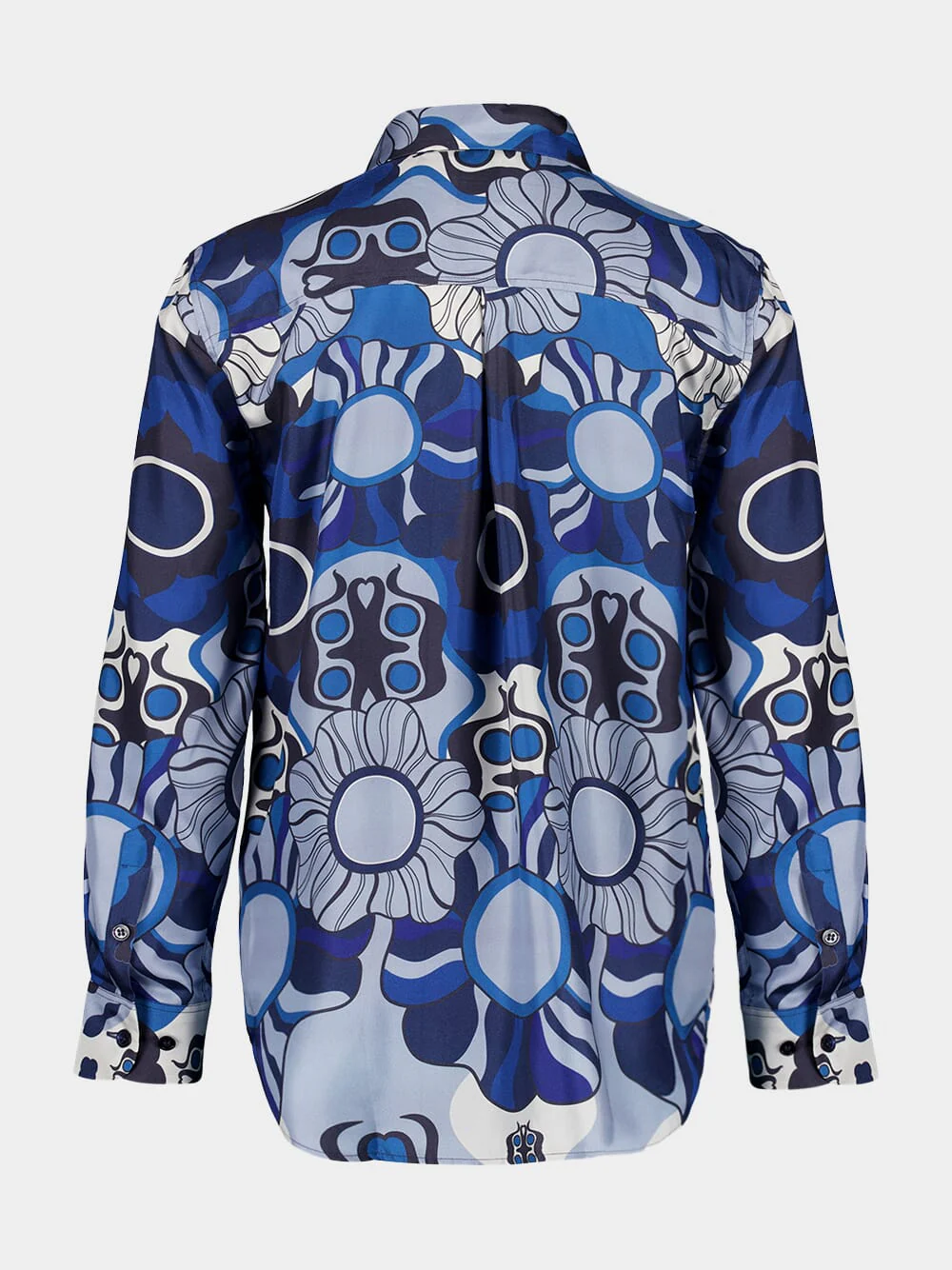 Ametista Flora Mix Printed Silk Twill Shirt - Image 3