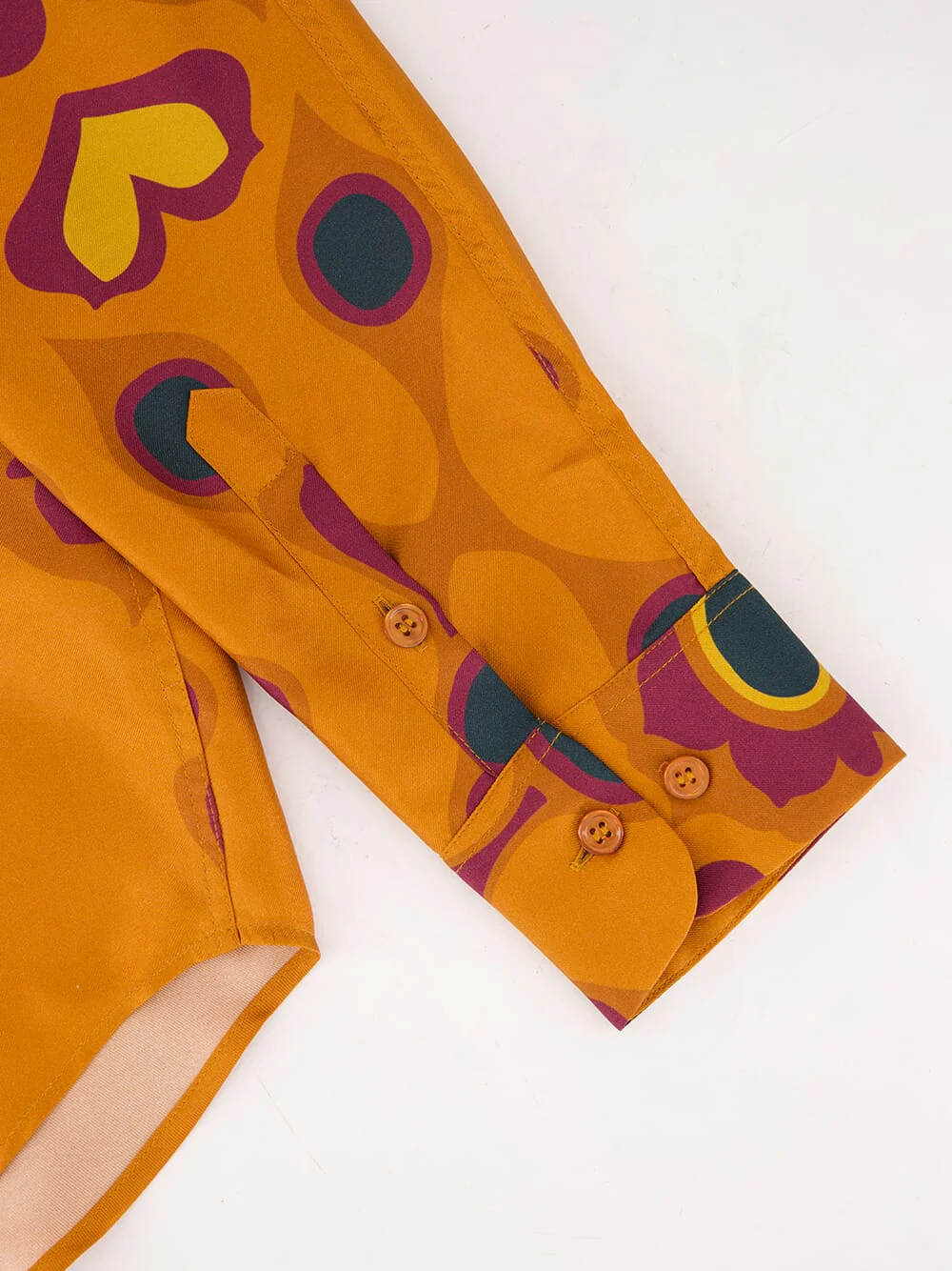 Ametista Hawaii Flower Printed Silk Twill Shirt - Image 6
