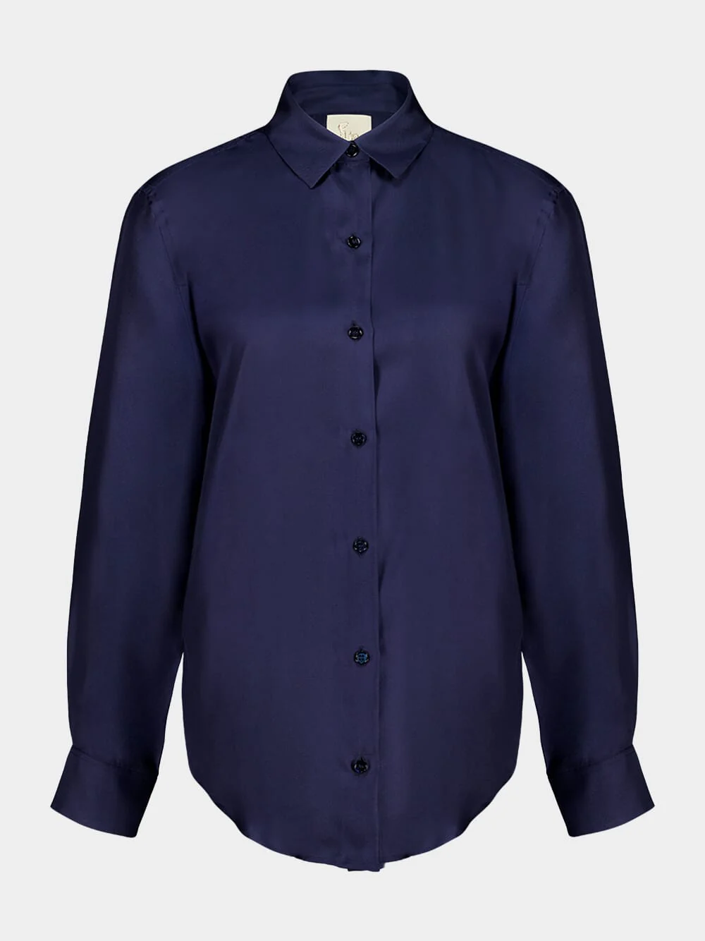 Ametista Peacoat Silk Twill Shirt - Image 2