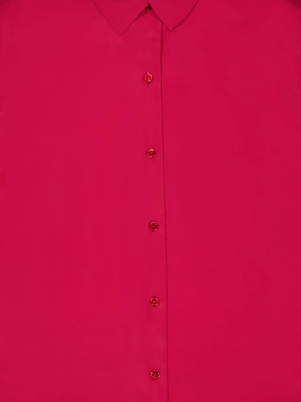 Ametista Red Dahlia Silk Shirt - Image 3