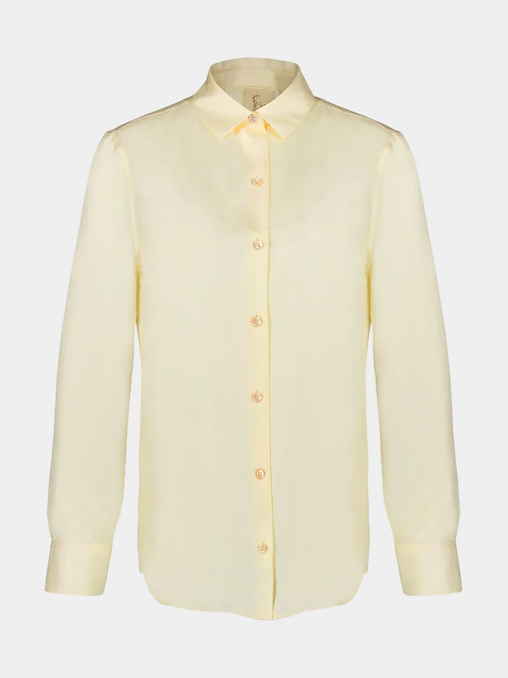 Ametista Vanilla Custard Silk Twill Shirt