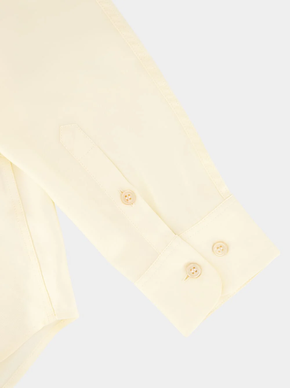 Ametista Vanilla Custard Silk Twill Shirt - Image 6