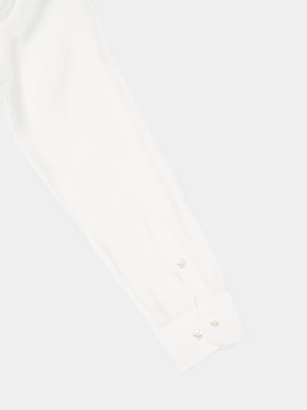 Ametista White Alyssum Silk Shirt - Image 4
