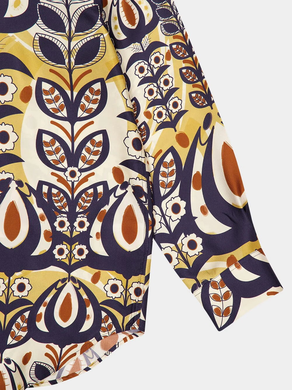 Ametista Wonderland Printed Silk Twill Shirt - Image 7