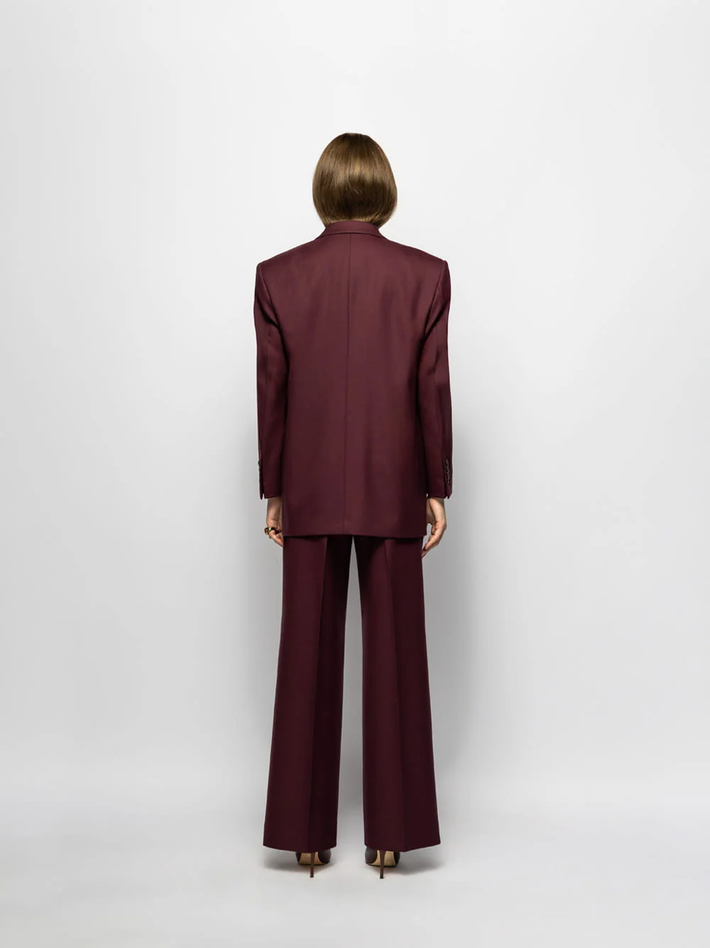 Betania Purple Oversized Boxy Blazer - Image 6