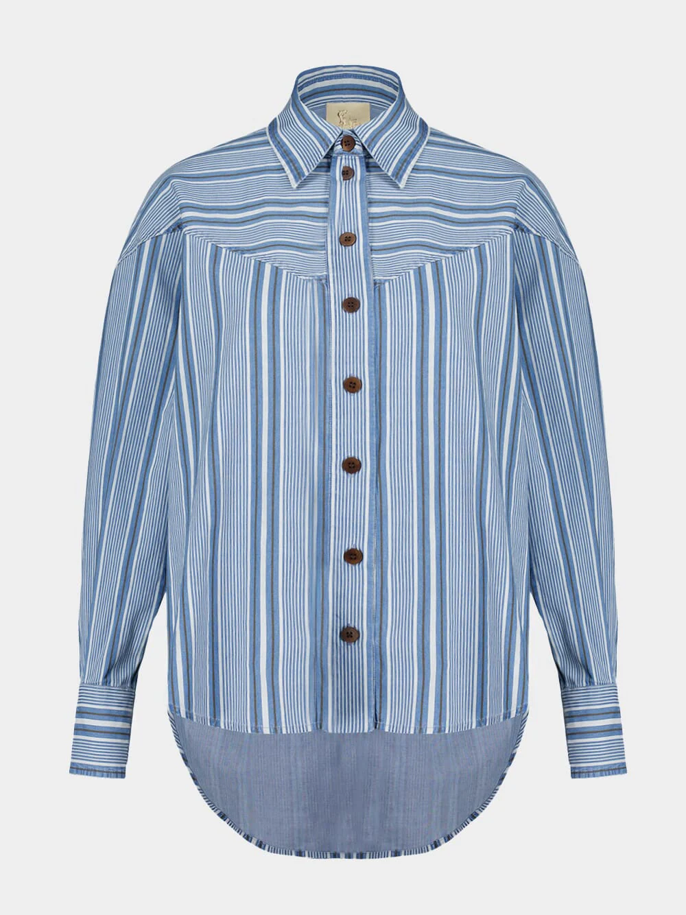 Brenda Denim Stripes Overshirt