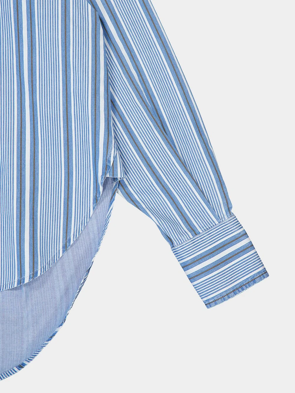 Brenda Denim Stripes Overshirt - Image 5