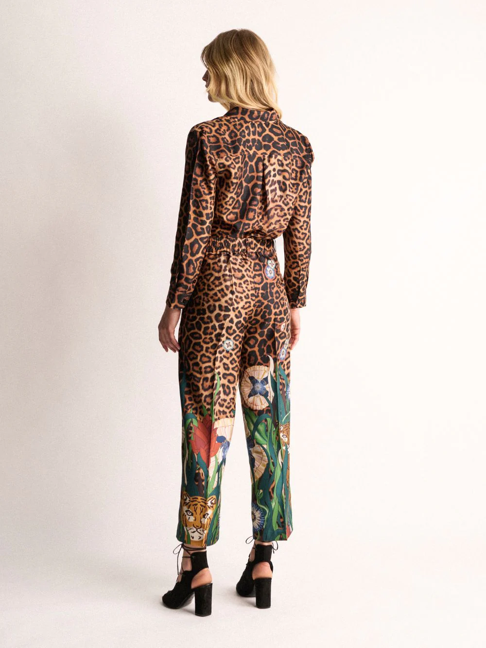 Ametista Junglito Print Silk Shirt - Image 4