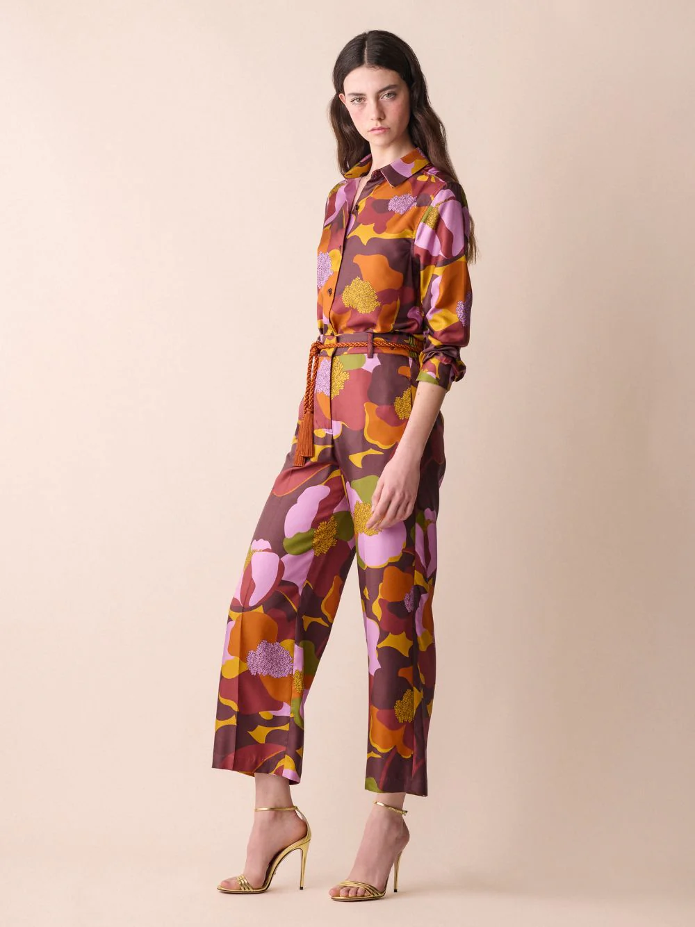 Ametista Printed Silk Twill Shirt - Image 2