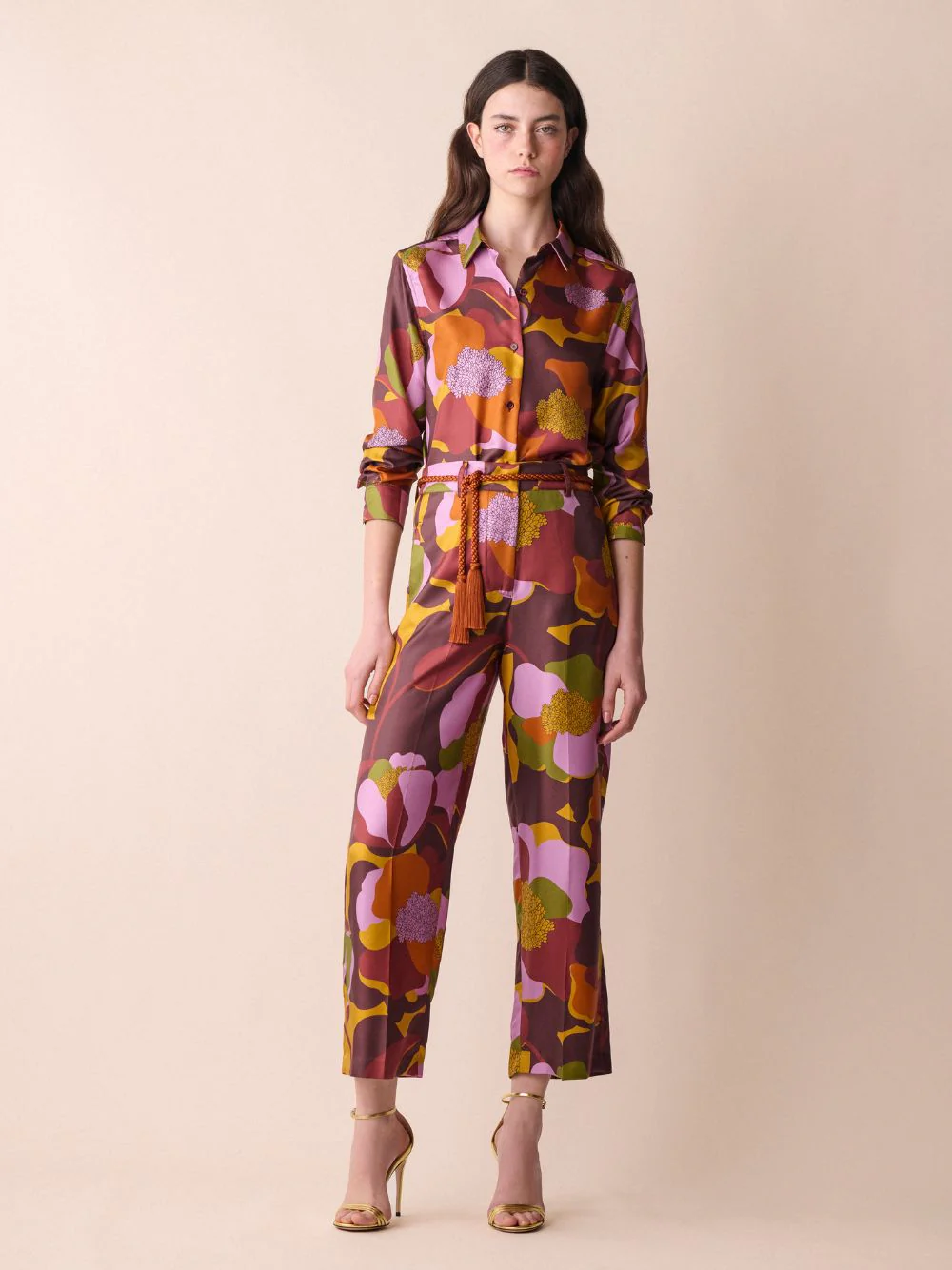 Ametista Printed Silk Twill Shirt - Image 3