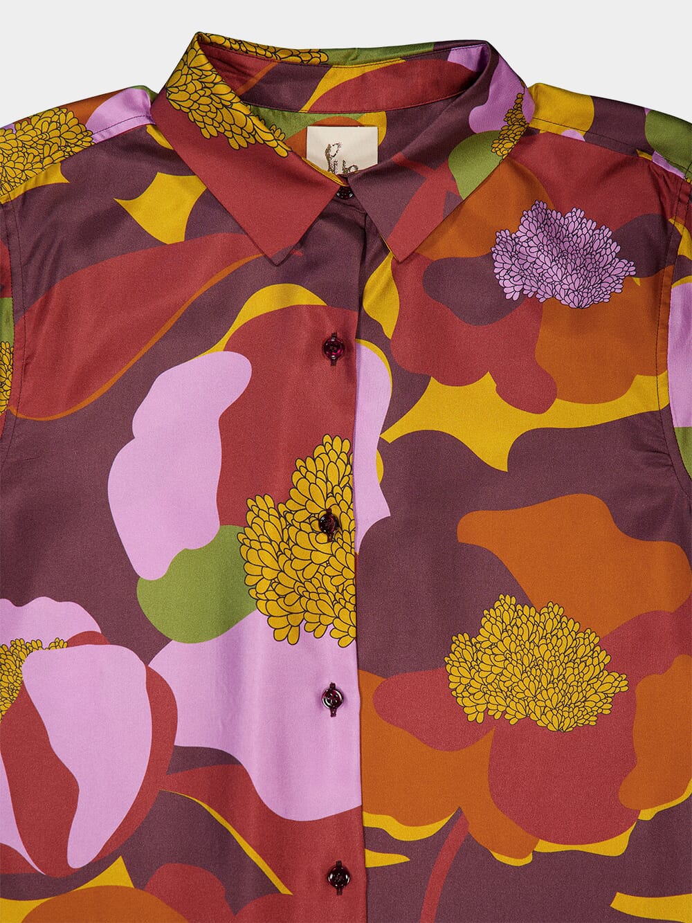 Ametista Printed Silk Twill Shirt - Image 6
