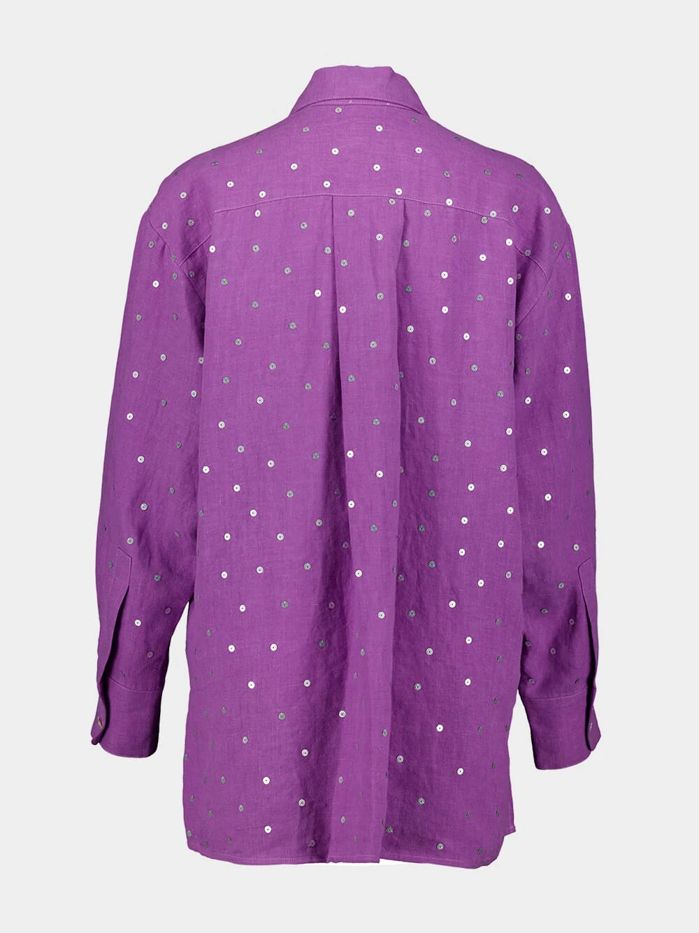 Ateneu Sequins Embroidered Shirt - Image 4