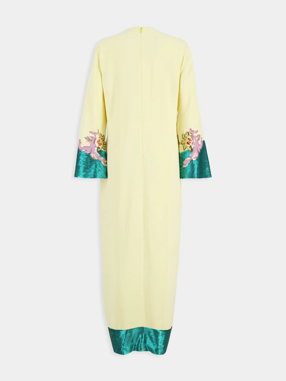 Celeste A-Line Embroidered Maxi Dress - Image 5