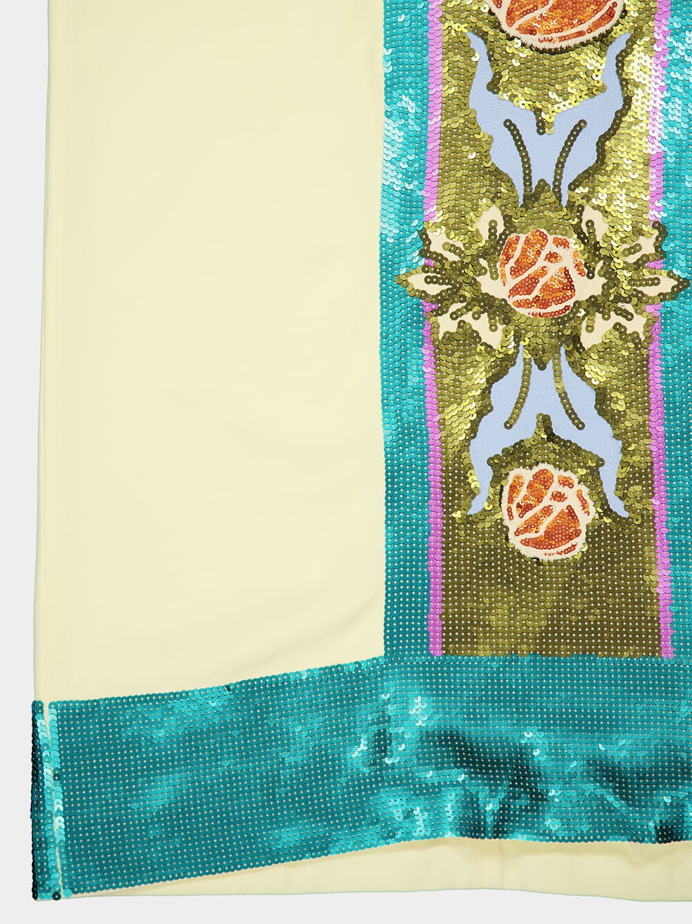 Celeste A-Line Embroidered Maxi Dress - Image 9