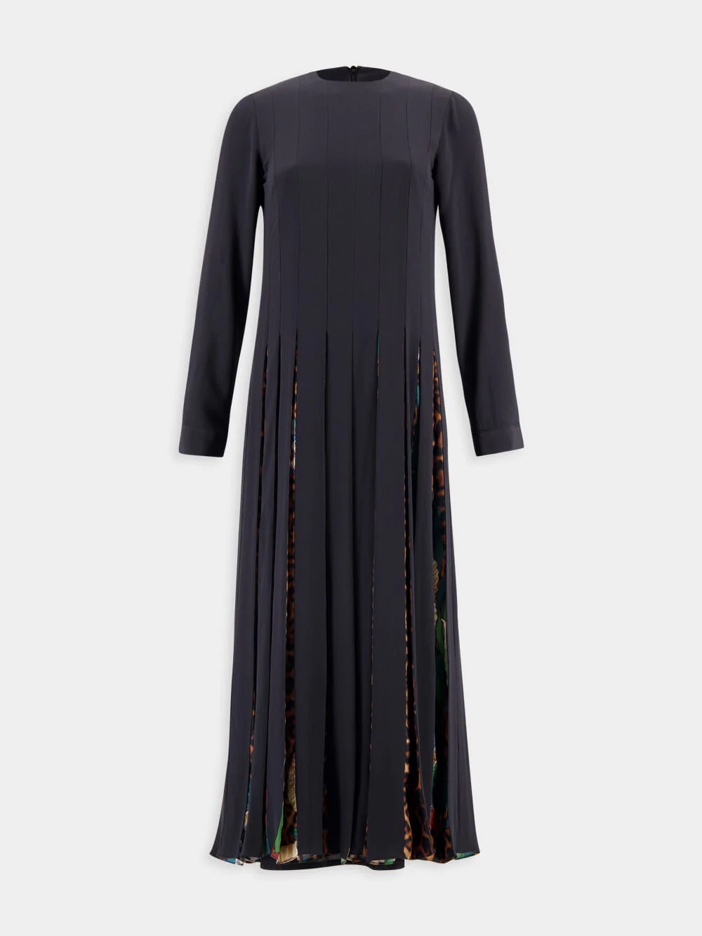 Cini Junglito Print Silk Midi Dres - Image 3