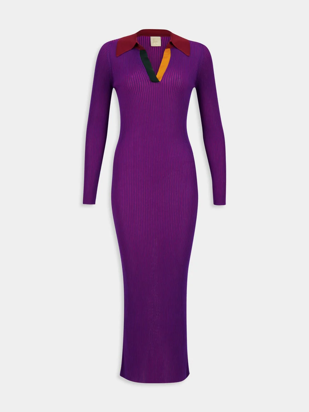 Denebola Long-Sleeve Knitted Dress