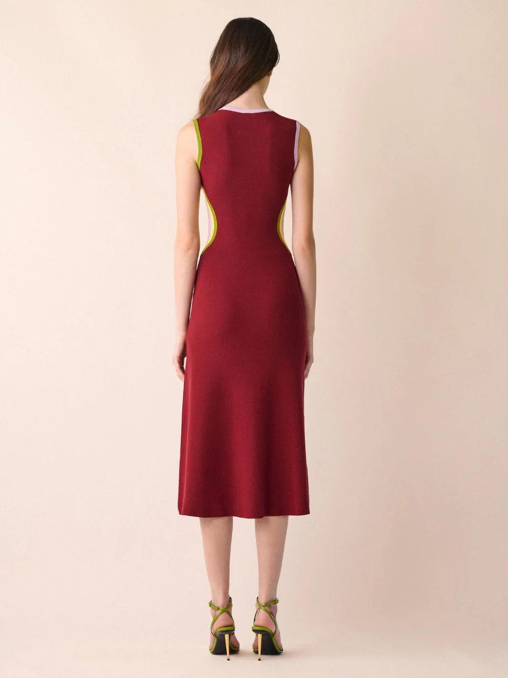 Lemurian Knitted Dress With Side Openings - Image 7