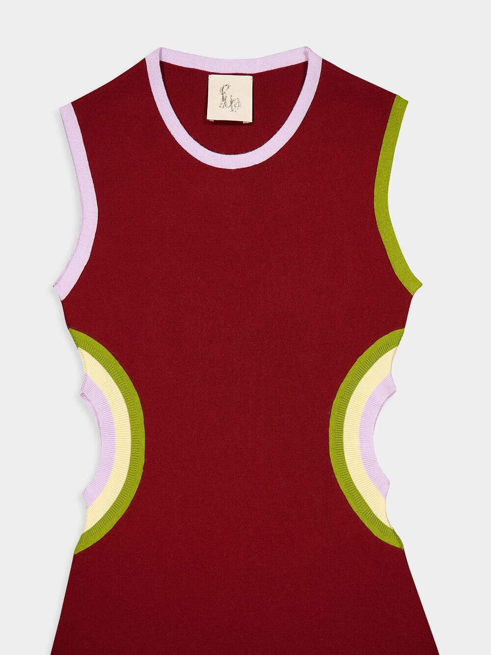 Lemurian Knitted Dress With Side Openings - Image 9