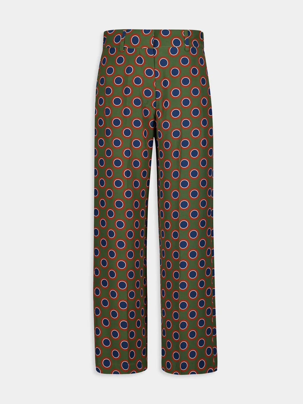 Sonia Symmetrical Eye Silk Pants