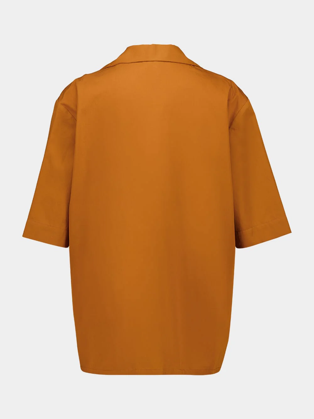 Daisy Caramel Café Embroidered Poplin Shirt - Image 4