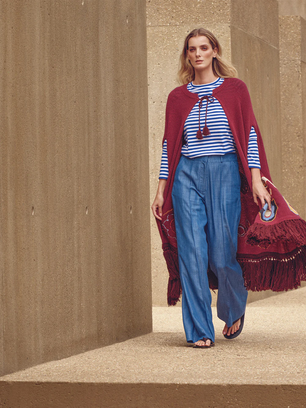 Ella Jersey Round-Neck Striped Long-Sleeve - Image 2