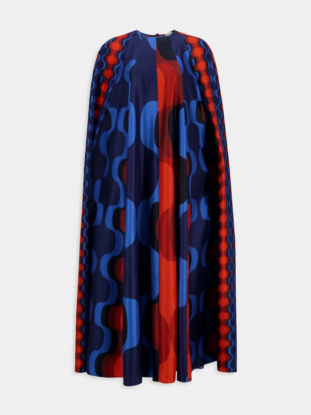 Hades Printed Silk Maxi Dress - Image 2